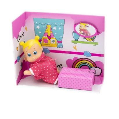 صورة دمية "هابي بيبيز" الزاحفة من ديميان هي لعبة مصممة لتعزيز الخيال والإبداع والمهارات الاجتماعية لدى الفتيات